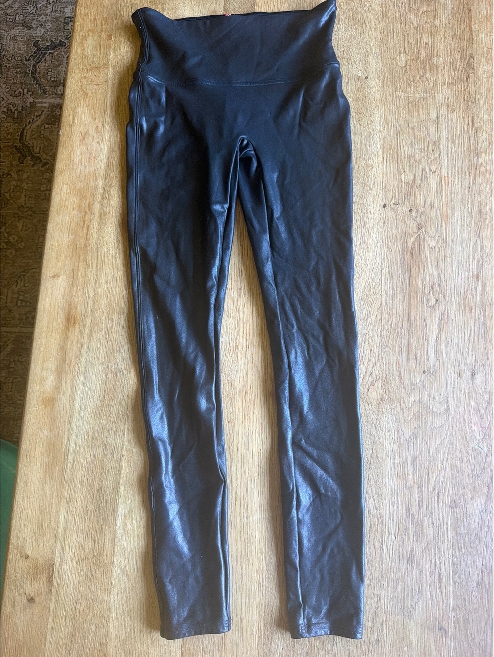 Spanx faux leather leggings